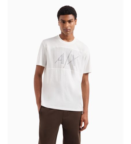 Til mænd. 6DZTJDZJBYZ1116 Kortærmet T-shirt (L), Casual, Bomuld, Korte ærmer - Armani Exchange - Modalova