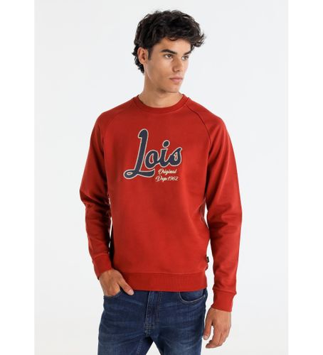 Til mænd. 165903949 sweatshirt med vintage-logo (S), Casual, Bomuld, Lange ærmer - Lois Jeans - Modalova