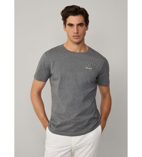 Til mænd. HM500858 T-shirt H (S), Casual, Bomuld, Korte ærmer - Hackett London - Modalova