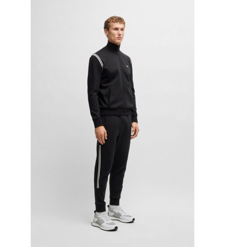 Til mænd. 50533738 Træningsdragt i normal pasform med sortstribede applikationer (L), Casual, Sport, Bomuld, Multisport, Lange ærmer - BOSS - Modalova