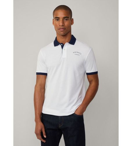 Til mænd. HM563421 Heritage polo shirt (S), Casual, Bomuld, Korte ærmer - Hackett London - Modalova