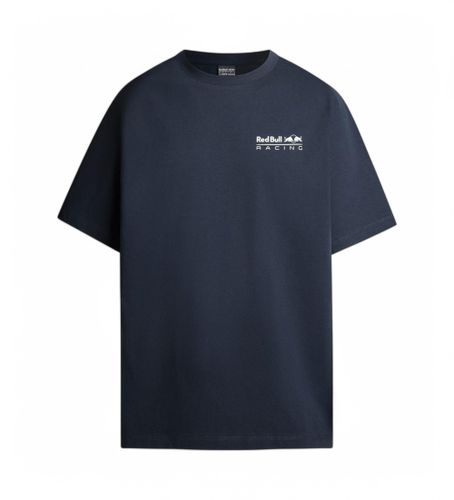 Til mænd. RM500018 Abstrakt T-shirt (M), Casual, Bomuld, Korte ærmer - Red Bull Racing x Pepe Jeans - Modalova