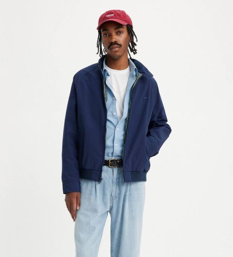 Til mænd. A7235-0000 Baker Harrington Jacket navy (XXL), Casual, Polyester, Lange ærmer - Levi's - Modalova