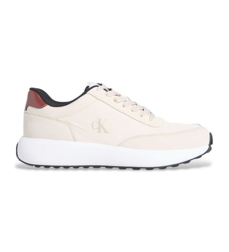 Til mænd. YM0YM01195 Athleisure Runner Up Mix lædersko (43), Fast, Blonder, Casual - Calvin Klein Jeans - Modalova