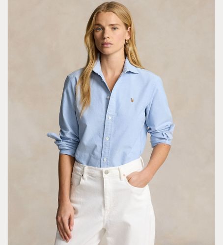 Til kvinder. 211891377001 Oxford-skjorte (40), Casual, Bomuld, Klassisk, Lange ærmer - Polo Ralph Lauren - Modalova