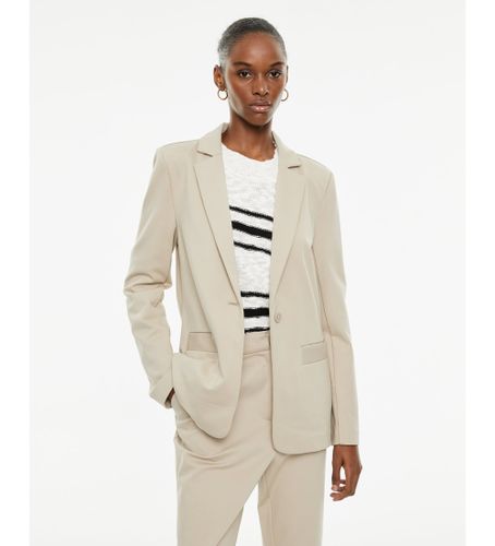 Til kvinder. V25AM102 Flydende blazer (40), Casual, Party, Klassisk, Viscose, Lange ærmer - SYSTEM ACTION - Modalova