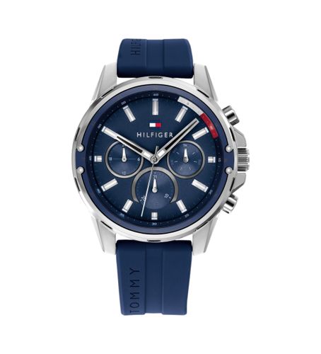 Til mænd. 1791791 Mason Watch (OSFA), Casual, Strop, Rustfrit stål - Tommy Hilfiger - Modalova