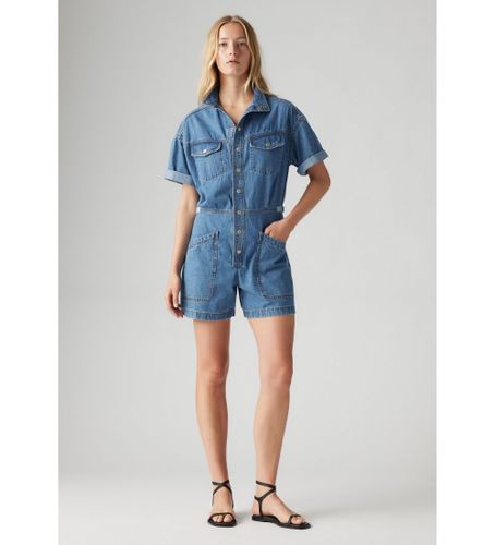 Til kvinder. 001WI-0002 Samlet overskud (S), Casual, Bomuld, Denim, Korte ærmer - Levi's - Modalova