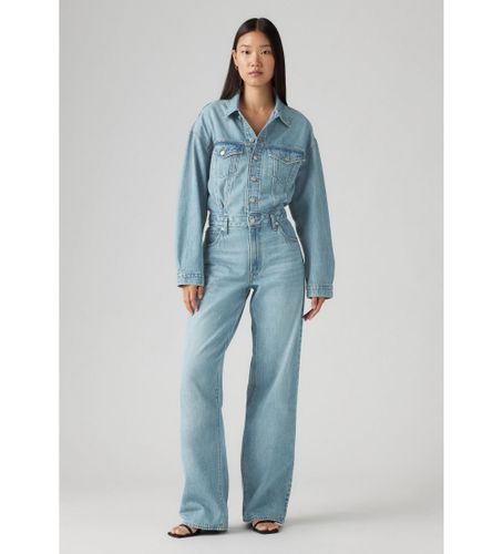 Til kvinder. 001WA-0001 Baggy jumpsuit (S), Casual, Bomuld, Denim, Lange ærmer - Levi's - Modalova