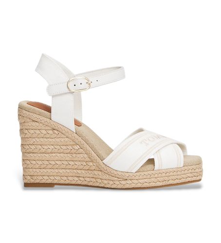 Til kvinder. FW0FW08668 Espad espadriller (36), Stof, 8-10, Spænder, Casual - Tommy Hilfiger - Modalova