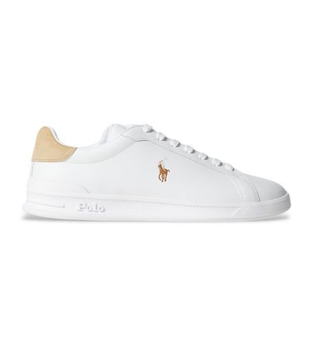 Til mænd. 809940762001 Heritage Court II lædersko (41), Fast, Blonder, Casual - Polo Ralph Lauren - Modalova