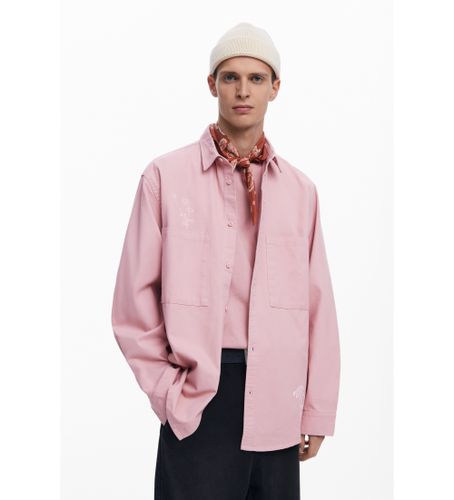 Til mænd. 25SMCW23 Lady skjorte (L), Casual, Bomuld, Lange ærmer - Desigual - Modalova