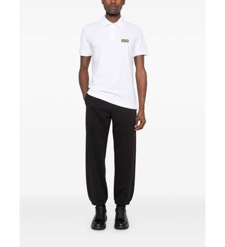 Til mænd. 78GAGT08-CJ01T Polo Logo (S), Casual, Bomuld, Korte ærmer - Versace Jeans Couture - Modalova