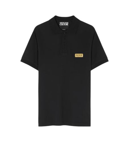 Til mænd. 78GAGT08-CJ01T Polo Logo (S), Casual, Bomuld, Korte ærmer - Versace Jeans Couture - Modalova