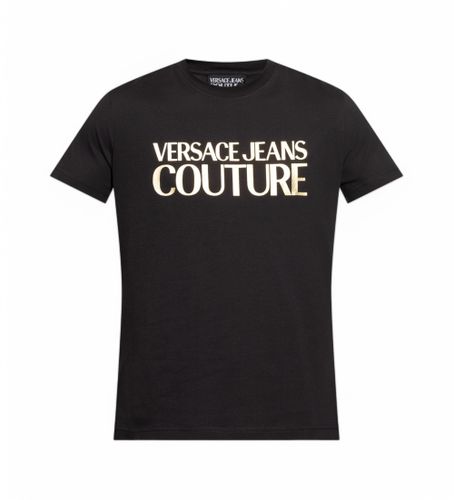 Til mænd. 78GAHT05-CJ00T T-shirt med logo (S), Casual, Bomuld, Korte ærmer - Versace Jeans Couture - Modalova