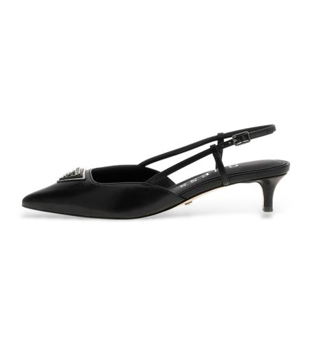 Til kvinder. FLPJESLEA05 Jesson sorte lædersko (36), 1-3 cm, Spænder, Casual, Party - Guess - Modalova