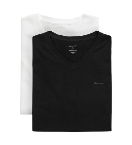 Til mænd. 900012018 Sæt med 2 T-shirts med V-hals, , (S), Afslappet, Bomuld, Korte ærmer - Gant - Modalova