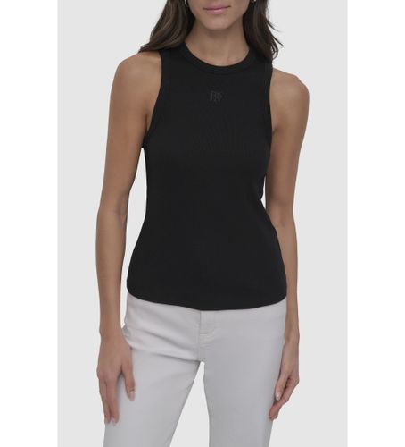 Til kvinder. DJ5T1413 Top Logo (XS), Casual, Bomuld, Uden ærmer/stropper - DKNY - Modalova