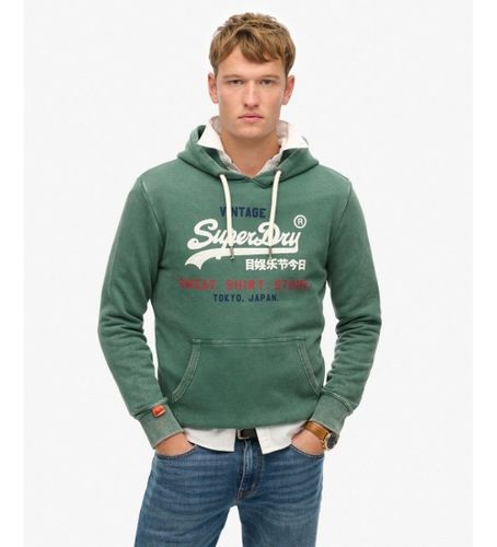 Til mænd. M2014034A Sweatshirt Cali- (L), Casual, Bomuld - Superdry - Modalova