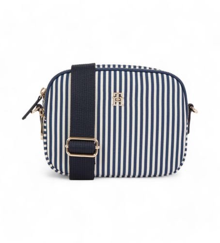 Til kvinder. AW0AW17231 Poppy sommerskuldertaske , navy (OSFA), Casual, Genanvendt polister, Bæredygtig, Blå - Tommy Hilfiger - Modalova