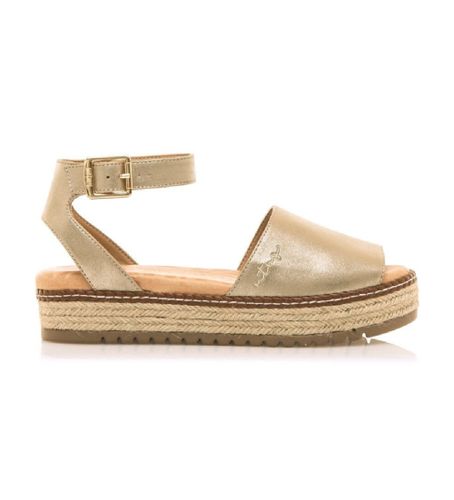 Til kvinder. 59617 Sandaler Amelie -Platformhøjde 5 cm (36), Guldfarvet, 3-5 cm, Spænder, Casual - Mustang - Modalova