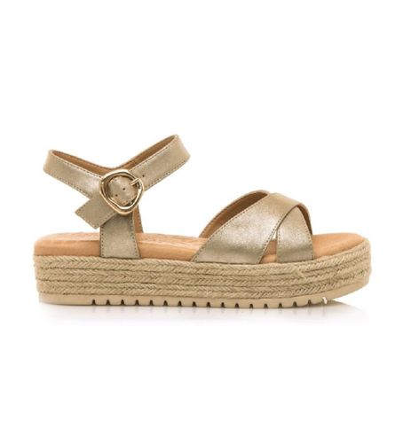 Til kvinder. 53358 Sandaler Amelie (39), Guldfarvet, 3-5 cm, Spænder, Casual - MTNG - Modalova