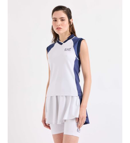 Til kvinder. 7W000200_AF13282 Poloshirt med Ventus7-teknologi (3XL), Sport, Tennis/padeltennis, Multisport, Polyester, Uden ærmer/st - EA7 - Modalova