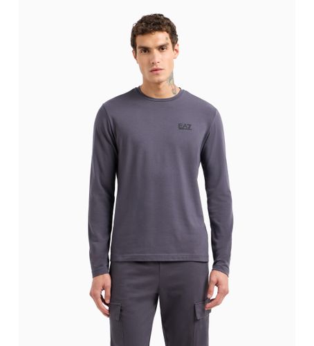 Til mænd. 8NPT28_PJVQZ Langærmet t-shirt i bomuld Core Identity (L), Casual, Lange ærmer - EA7 - Modalova