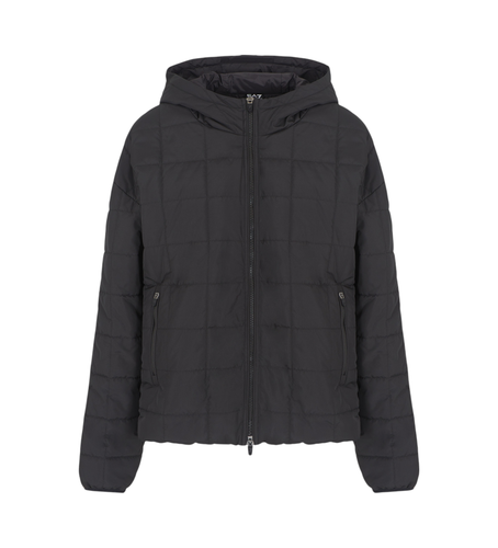 Til kvinder. 7W000284_AF12476 Bomberjakke, (3XL), Casual, Polyester - EA7 - Modalova