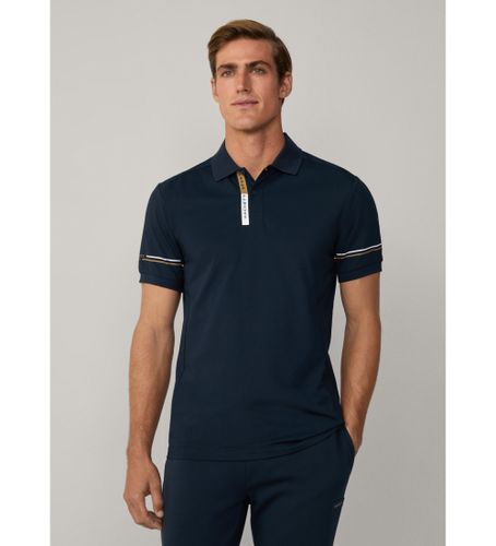 Til mænd. HM563407 Sport slim fit polo shirt navy (3XL), Casual, Bomuld, Korte ærmer - Hackett London - Modalova