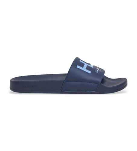 Til mænd. HMS21488 Slider flip flops Urban navy (40), Fast, Ingen, Badetøj - Hackett London - Modalova