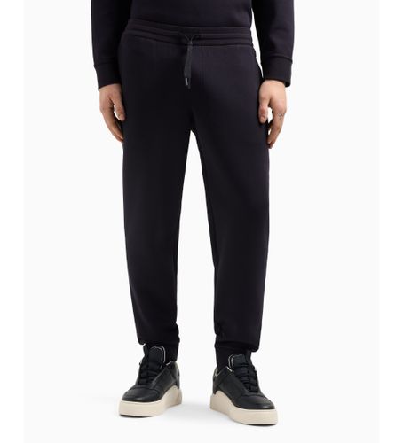 Til mænd. XM000373AF10818UB101 Navy joggingbukser (L), Casual, Sport, Bomuld, Multisport - Armani Exchange - Modalova