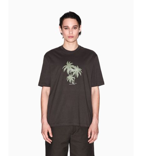 Til mænd. XM000772AF12308U8120 T-shirt regular plus fit (L), Casual, Bomuld, Korte ærmer - Armani Exchange - Modalova