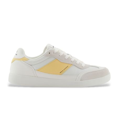Til mænd. XUX249XV947U639 Træningssko med hvidt logo (44), Fast, Blonder, Casual - Armani Exchange - Modalova