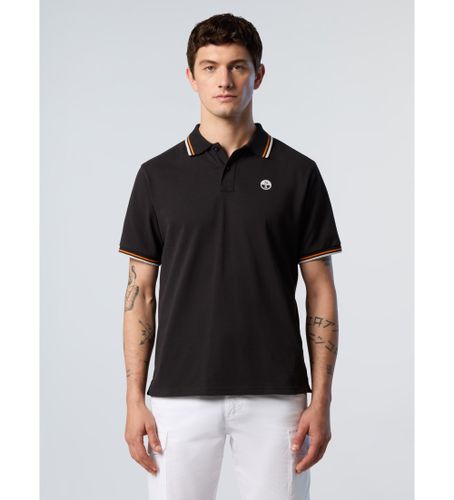 Til mænd. 692439 Langærmet poloshirt (S), Casual, Lange ærmer, Økologisk bomuld, Bæredygtig - North Sails - Modalova