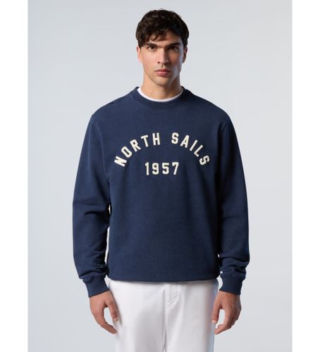 Til mænd. 691413 Sweatshirt 1957 navy (S), Casual, Bomuld - North Sails - Modalova