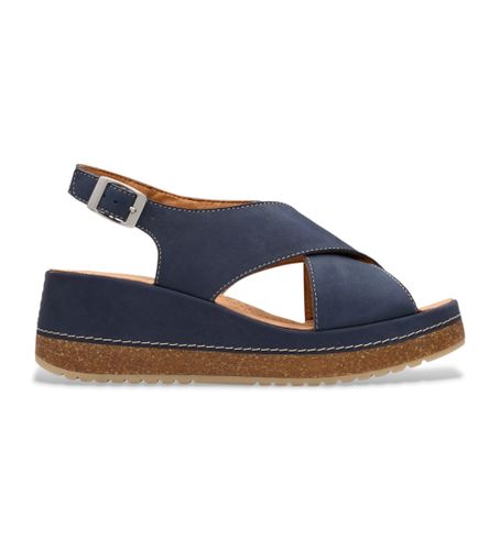 Til kvinder. 26181440 Sandaler i Kassanda Step marine (36), 3-5 cm, Spænder, Casual, Blå - Clarks - Modalova