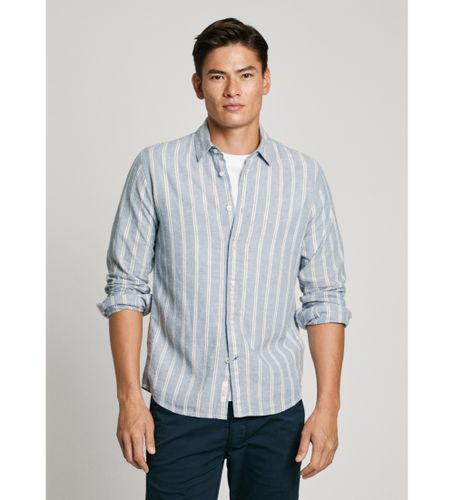 Til mænd. PM308837 Artor skjorte (M), Casual, Linned, Lange ærmer - Pepe Jeans - Modalova