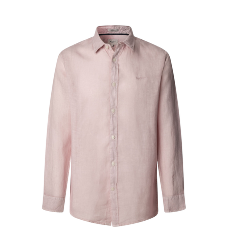Til mænd. PM308844 Arnau lyserød skjorte (XL), Casual, , Linned, Lange ærmer - Pepe Jeans - Modalova