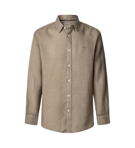 Til mænd. PM308844 Arnau skjorte (L), Casual, Linned, Lange ærmer - Pepe Jeans - Modalova