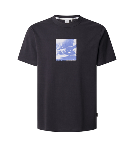 Til mænd. PM509727 T-shirt Donal (L), Casual, Bomuld, Korte ærmer, Bæredygtig - Pepe Jeans - Modalova