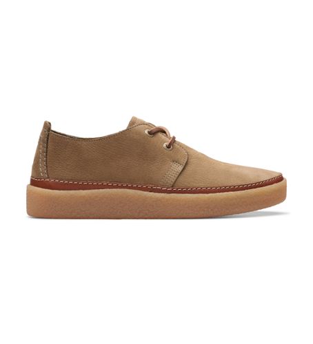 Til mænd. 26176868 Clarkwood Low brune lædersko (42), Fast, Blonder, Casual - Clarks - Modalova