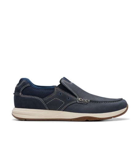 Til mænd. 26176976 Sailview Step bådsko i navy (40), Fast, Ingen, Casual - Clarks - Modalova