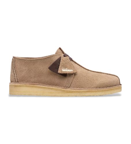 Til mænd. 26180650 Desert Trek sko i læder (41), Fast, Ruskind, Blonder, Casual - Clarks - Modalova