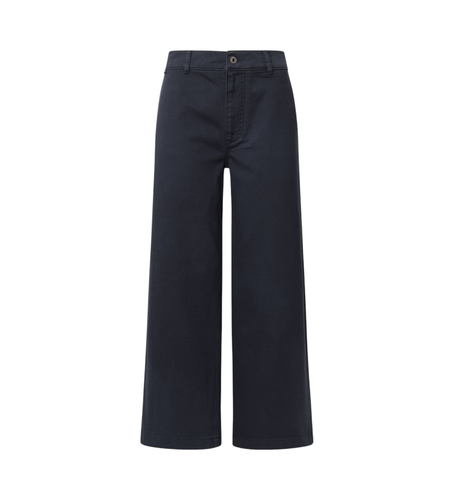 Til kvinder. PL211801 Jeans bred Crop Tania navy (25/30), Casual, Bomuld, Denim, Bæredygtig - Pepe Jeans - Modalova