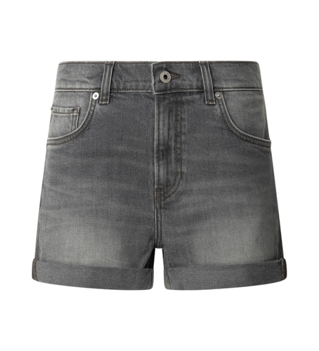 Til kvinder. PL801188UN5 Kort Regular Mable (26), Casual, Bomuld, Denim, Økologisk bomuld, Bæredygtig - Pepe Jeans - Modalova