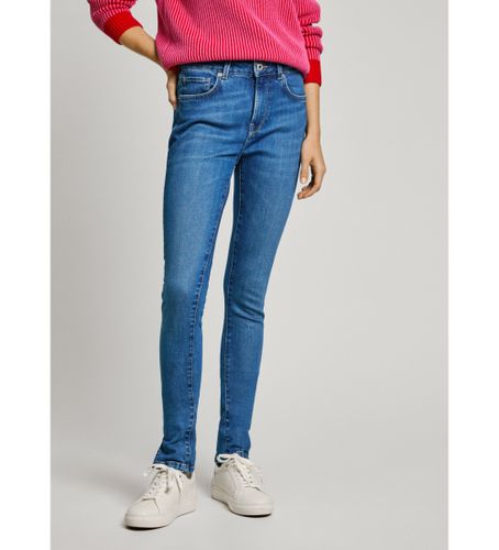 Til kvinder. PL204728NC3 Jeans i skinny fit Regent (25/30), Casual, Bomuld, Denim, Bæredygtig - Pepe Jeans - Modalova