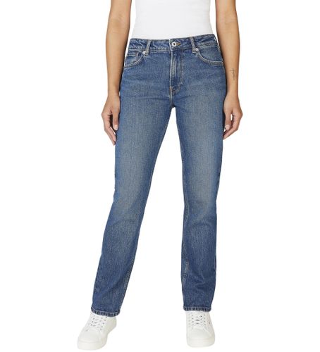 Til kvinder. PL204730EE3 Straight fit jeans Mary (28/30), Casual, Bomuld, Denim, Bæredygtig - Pepe Jeans - Modalova