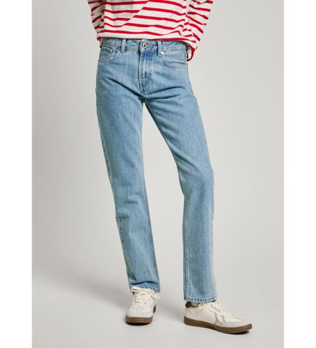 Til kvinder. PL204730MS4 Straight fit jeans Mary (24/28), Casual, Bomuld, Denim, Bæredygtig - Pepe Jeans - Modalova