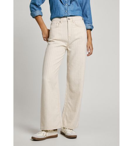 Til kvinder. PL205002 Straight fit jeans Stripe (27/28), Casual, Denim, Bæredygtig - Pepe Jeans - Modalova